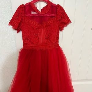 Trish Scully Formal Red Dress